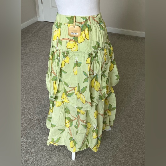 NWT 🍋 Ryegrass Tiered Maxi Lemon Dress Size XL - Picture 4 of 9